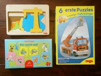 Haba Schichtenpuzzle 6 erste Puzzles Fahrzeuge Baustelle Holz Niedersachsen - Edemissen Vorschau