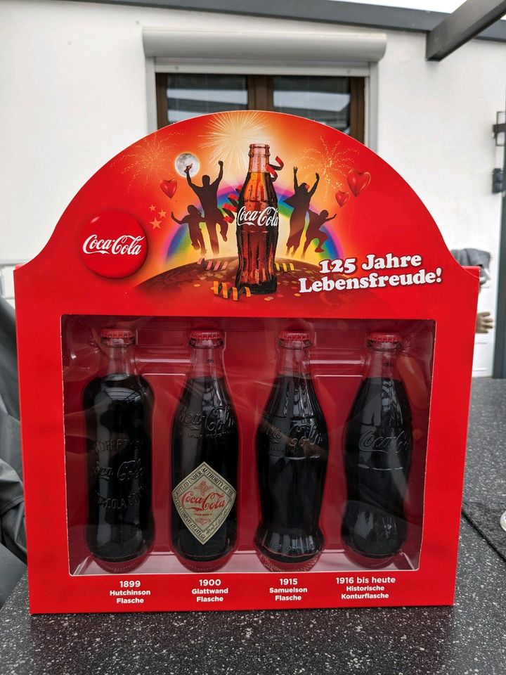 Coca-Cola Sammelflasche 125 Jahre Lebensfreude! in Linnich