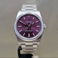 Rolex Oyster Perpetual 34 Red Grape Fullset Garantie Rare TOP Niedersachsen - Dissen am Teutoburger Wald Vorschau