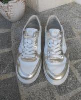 Tamaris Sneaker weiß silber Größe 39 Marco Tozzi Esprit Bayern - Traunreut Vorschau