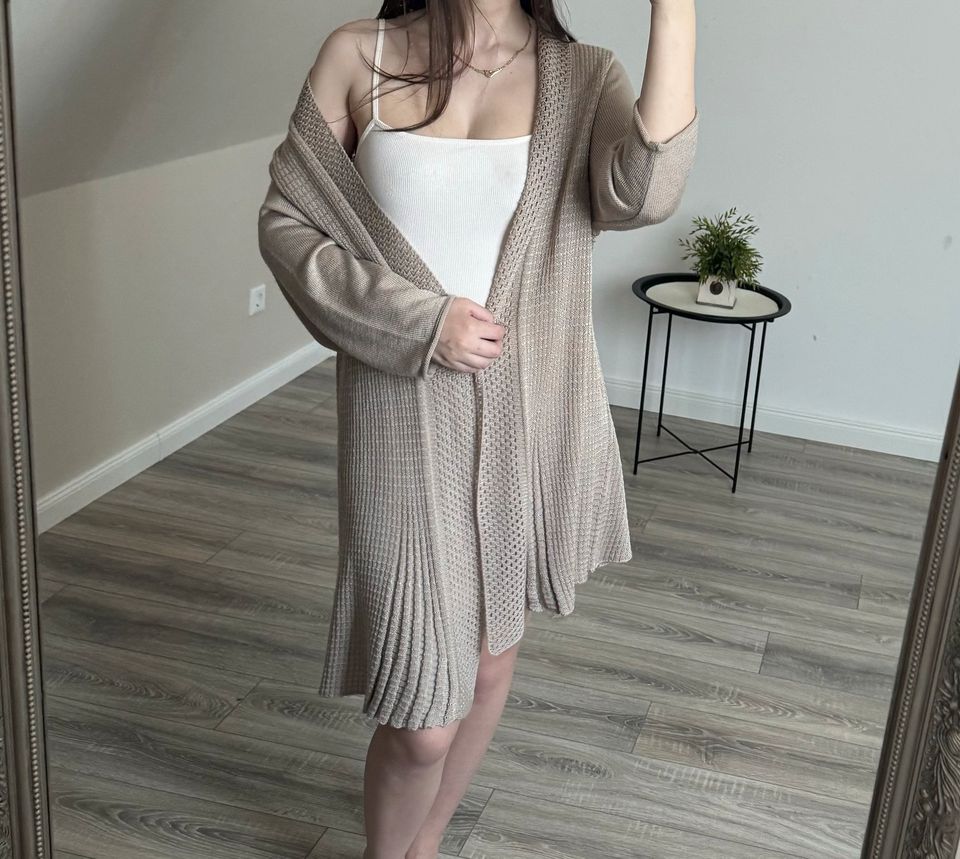 Cadigan - Strickjacke - Beige - L / 40 - elegant - Strick - Top in Osnabrück