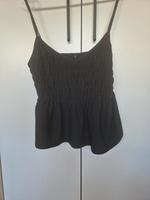 schwarze Bluse mit Spaghettiträgern Nordrhein-Westfalen - Würselen Vorschau