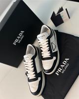 Prada Downtown Sneaker | Weiß/Schwarz Baden-Württemberg - Hockenheim Vorschau