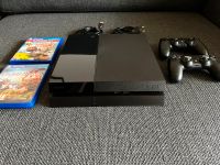 Sony PlayStation 4 500 GB mit 2 Controllern und 2 Spielen Düsseldorf - Eller Vorschau