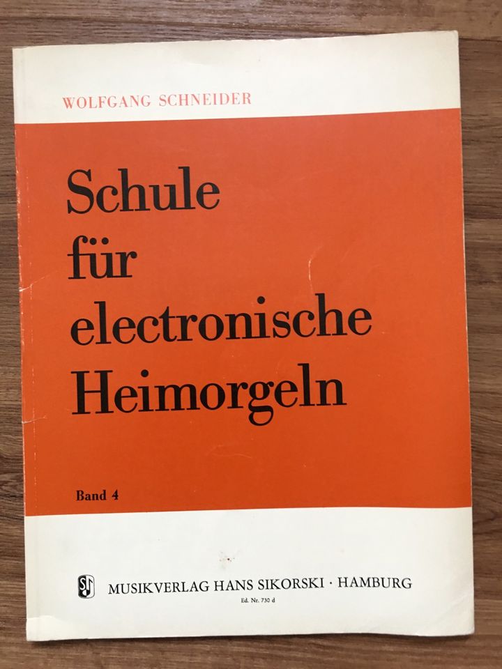 Notenhefte 7 Stück für elektronische Orgel in Berlin