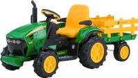 John Deere Ground Force Kinder Elektro Traktor von Peg Perego 12 Bayern - Fahrenzhausen Vorschau