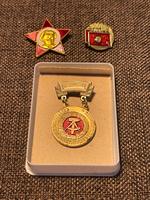 3 Medaillen Orden Auszeichnungen Anstecker DDR UDSSR OSTALGIE Schleswig-Holstein - Lübeck Vorschau