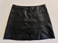 H&M DIVIDED Rock Lederrock Minirock Lederimitat schwarz Gr. XL 42 Niedersachsen - Hemsbünde Vorschau