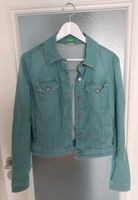 Jeansjacke Stretch Benetton Gr. 38 türkis petrol Hessen - Wölfersheim Vorschau