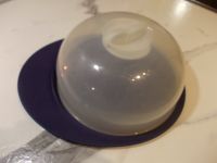 Tupper Tupperware Käseglocke Käsehaube blau Kiel - Hassee-Vieburg Vorschau