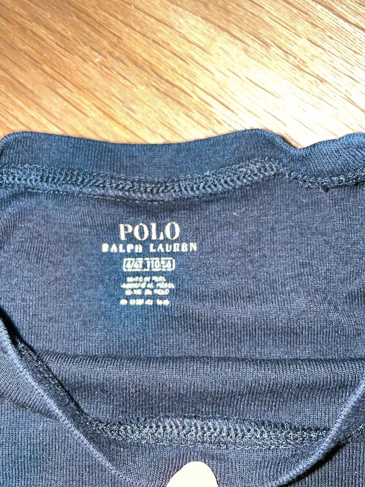 Ralph Lauren t-Shirt gr 4 schwarz ganz weicher Stoff jungen in Hannover