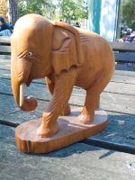 Vintage Elefant aus Holz Berlin - Steglitz Vorschau