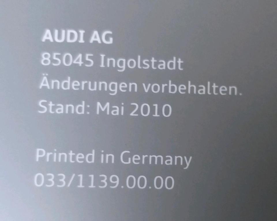 30 Jahre quattro 2009 AUDI 2010 A3 A4 A5 A6 TT Q5 Q7 S line in Heimsheim
