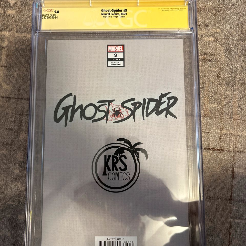 Ghost Spider CGC Signier 9.8 in Essen