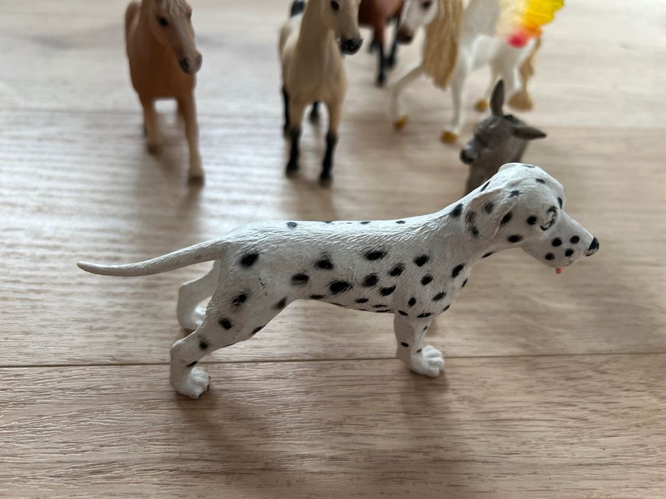 Schleich Einhorn Pferde Hund Esel Set in Grevenbroich