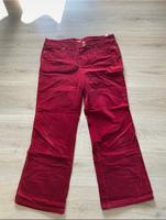 Rote Samt Schlaghose Jeans Taifun Gr 44 Bayern - Thyrnau Vorschau