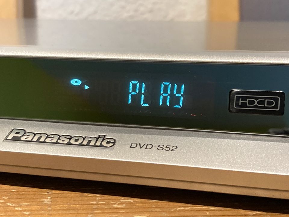 Panasonic DVD-S52 DVD-CD Player--Volfunktionierte-- in Bad Waldsee