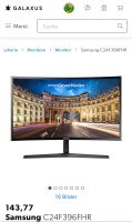 Samsung Monitor 24 Zoll, curved- wie Neu Hessen - Marburg Vorschau