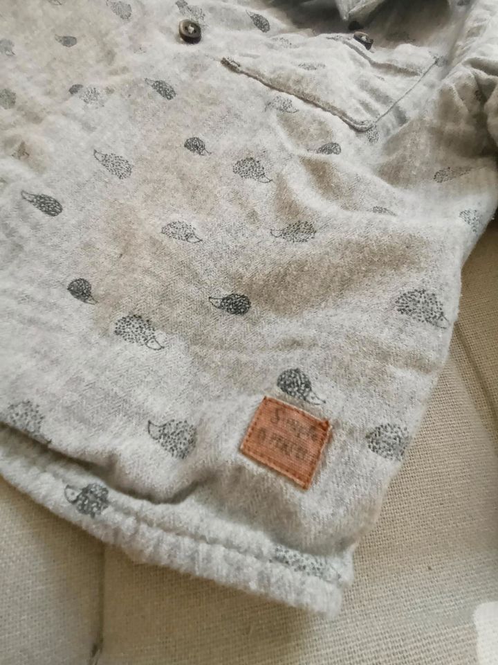Hemd Igel Zara Baby  74 80 Babyhemd in Hagen am Teutoburger Wald