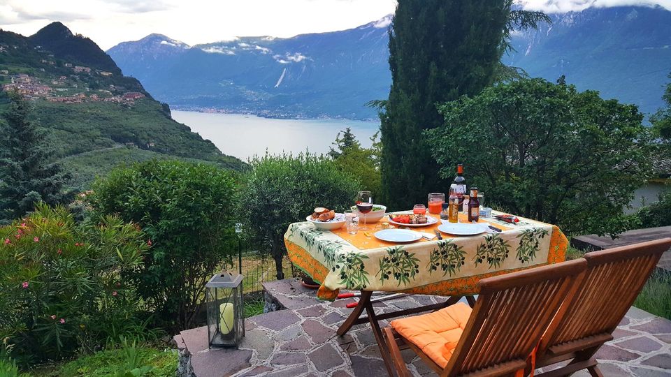 TOP Ferienwohnung GARDASEE FeWo,Tignale m. See-/Bergblick, Garten in München