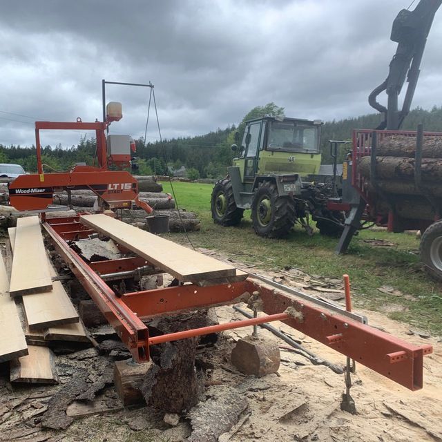 Lohnschnitt Sägewerk Sägegatter mobiles Sägewerk in Bienenbüttel