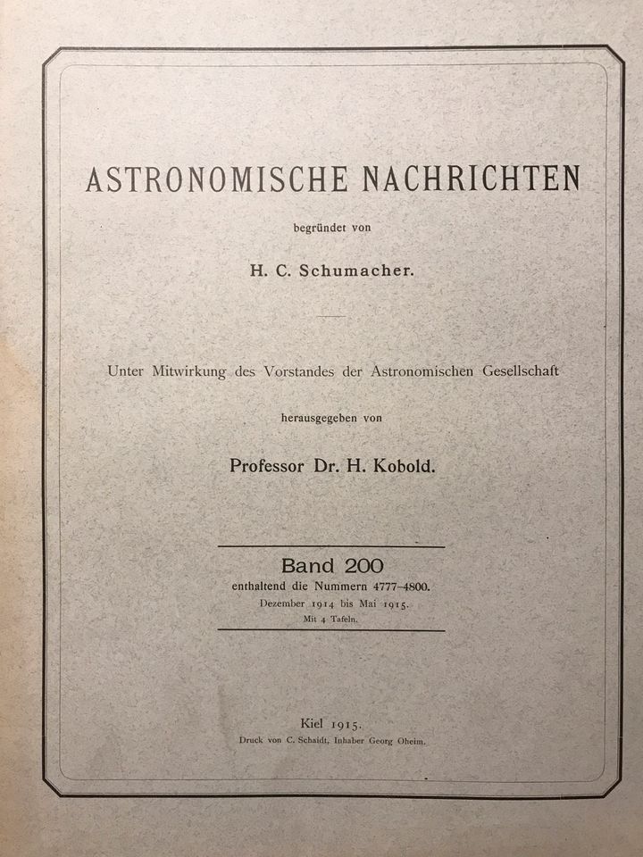 Astronomische Nachrichten Astronomie in Moosburg a.d. Isar