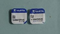 Batterie für Uhren, 2 Stück, Varta V 394 / SR 45 neu Rheinland-Pfalz - Nieder-Olm Vorschau