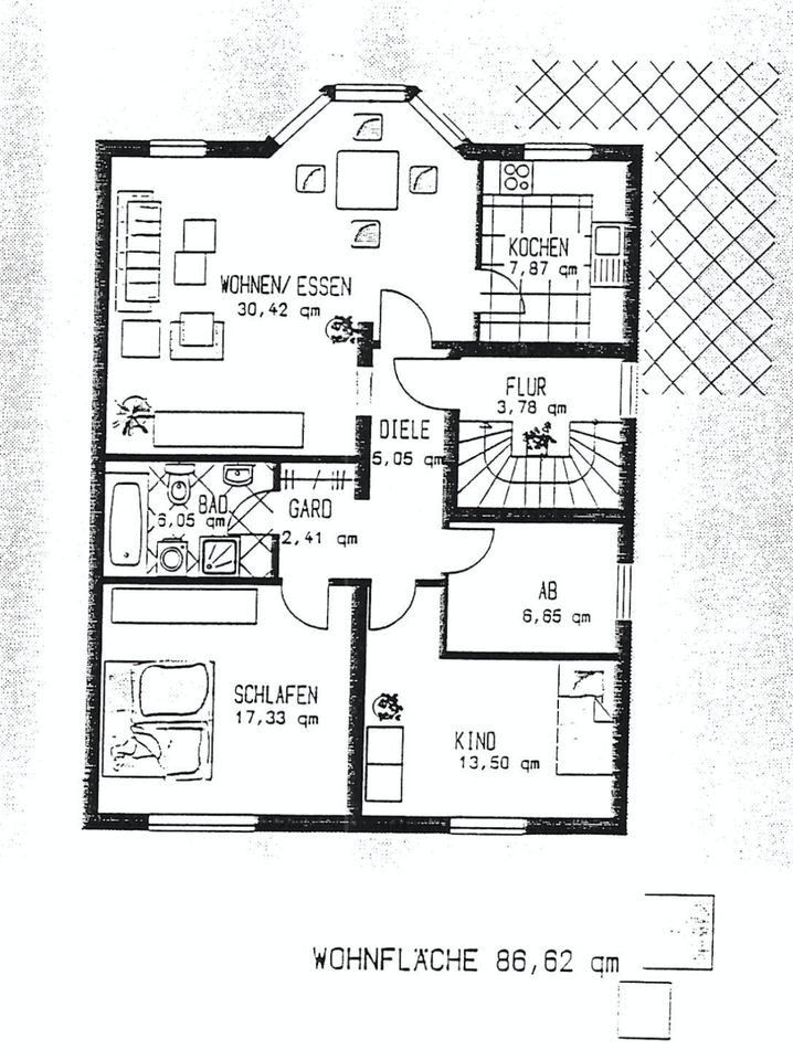 3 Zimmer Wohnung 1.OG in Haiger-Sechshelden in Haiger