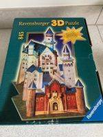 Ravensburger 3D Puzzle, 845 Teile, Neuschwanstein, leuchtet, 1998 Hessen - Königstein im Taunus Vorschau