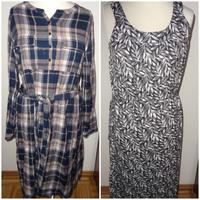 Esprit 44 karierter Kleid Langarm + Gina Benotti 44/46 Maxikleid Bayern - Neumarkt i.d.OPf. Vorschau