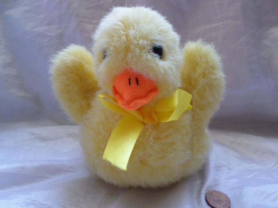 Osterdeko Baby Ente/ Küken fürs  Osternest Plüschtier Ca.14cm in Murrhardt