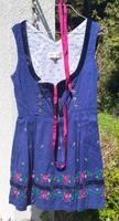 Damen Midi Dirndl Original Steindl blau pink Gr. 40 / M Bayern - Gröbenzell Vorschau
