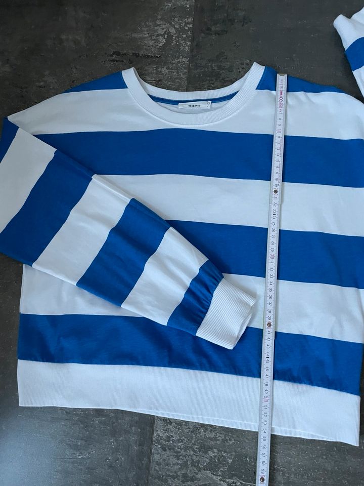 Reserved Shirt Langarmshirt gestreift blau weiß Gr.L in Hannover
