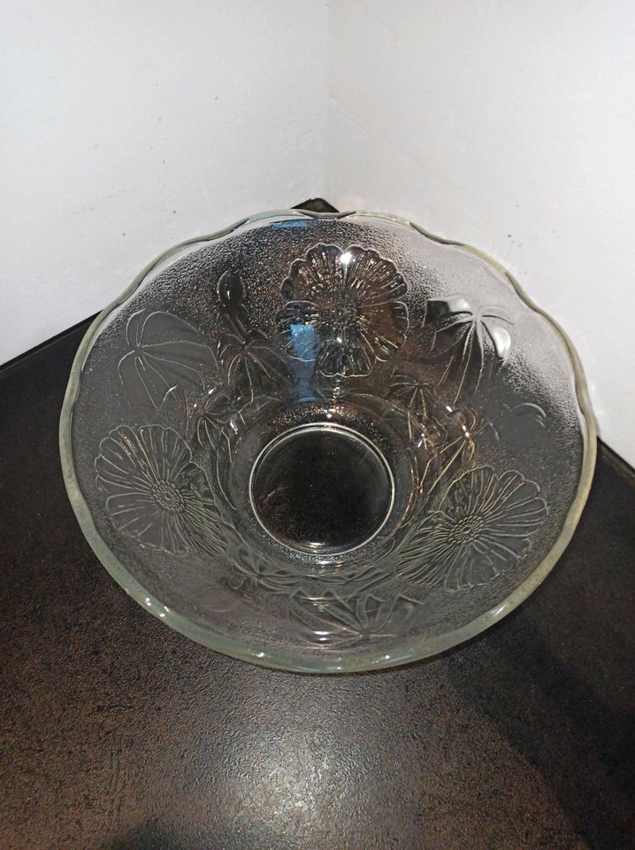 Bowle Glasschale Set Glastassen in Bottrop
