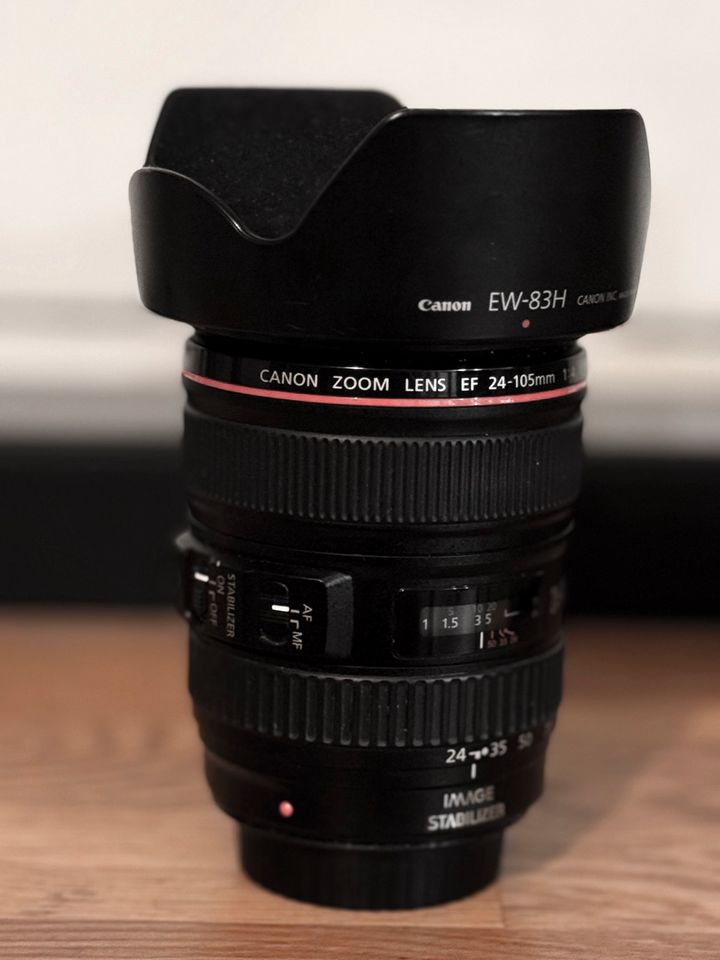 Canon Objektiv - Lens 24-105 L  f4 IS USM in Gera