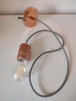 Lampenaufhängung Rosa goldfarbene Lampe Deckenlampe Deckelicht Bayern - Bad Wörishofen Vorschau