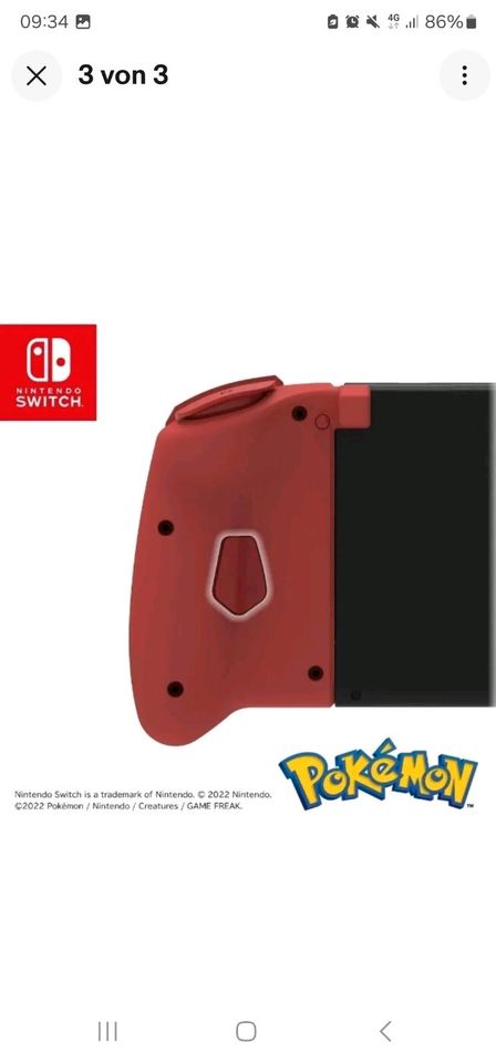 Nintendo switch hori split Pokémon ab sofort abzuholen in Bad Honnef