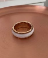 Fossil-Ring weiß/rosegold Größe 53/16,9 mm Bayern - Mitterteich Vorschau