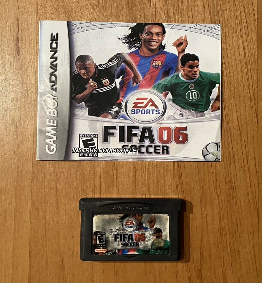 Gameboy Advance FIFA 06 SOCCER in Rietberg