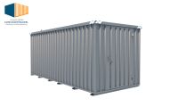 5m x 2m Schnellbaucontainer Materialcontainer Lagercontainer Container Blechcontainer Klappcontainer Containerboxen Lagerbox Lagerraum Geräteschuppen Gartenhütte Nürnberg (Mittelfr) - Mitte Vorschau