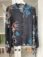 Yaya Berlin Bluse blau braun Blumen Damen S M Bayern - Wörth Kr. Erding Vorschau