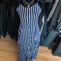 Süßes Sommerkleid Marineblau Streifen Strand Kreis Pinneberg - Elmshorn Vorschau