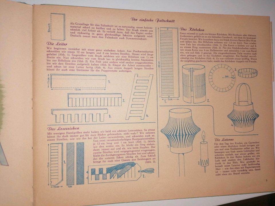 Schneidet mit Rudolf Arnold Verlag Leipzig C 1 Anleitung DDR 1953 in Berlin