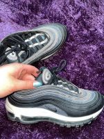 Nike Air Max 97 Glitzer Silber Schwarz Sneaker Hessen - Homberg Vorschau