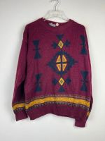 Vintage Crazy Pattern Pullover - Retro Sweater-90s -Top - Gr. S-M Niedersachsen - Neuenhaus Vorschau