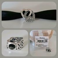 PANDORA 791880CZ Verschlungene Herzen Charm 925 Silber Zirkonia Hessen - Nieste Vorschau