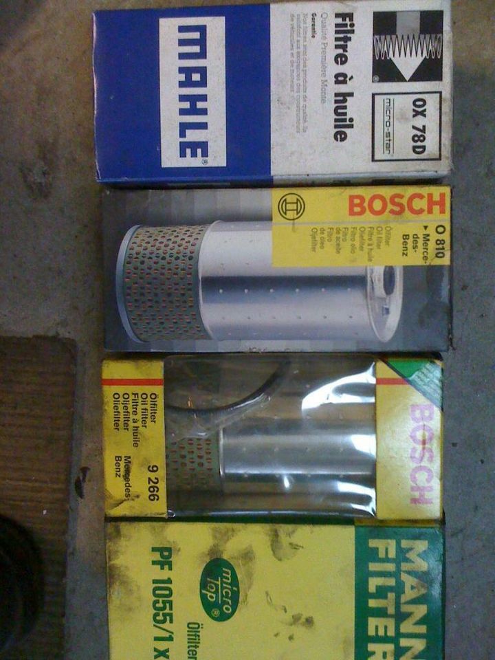 4X Öel Filter1x  OX 78 D  1x Mann 2x Bosch Stück 9€ in Wuppertal