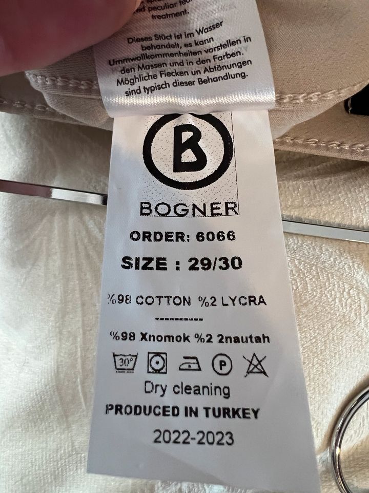 Neue Jeans Stoffhose von Bogner gr 38 in Mühlhausen