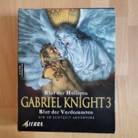 Gabriel Knight 3: Blut der Heiligen PC CD-ROM Big-Box 1999 ⭐️ Hannover - Linden-Limmer Vorschau