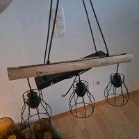 Deckenlampe, Lampe,  Holz, Metall Bayern - Haibach Unterfr. Vorschau